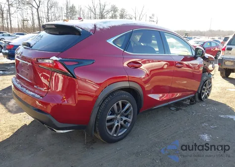 2016 Lexus Nx 200T from USA, damaged, VIN JTJBARBZ9G2062157